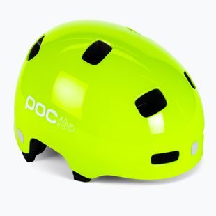 Fahrradhelm für Kinder POC POCito Crane MIPS fluorescent yellow/green