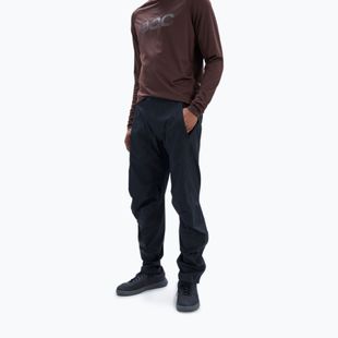 Fahrradhosen für Männer POC Motion Rain uranium black