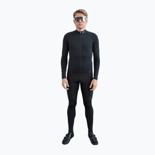 Herren-Radsport-Langarmhemd POC Ambient Thermal Jersey uranium black