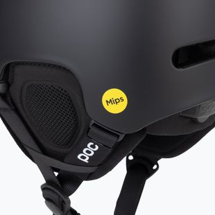 Skihelm POC Fornix MIPS uranium black matt