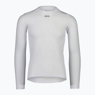 Herren-Radunterhemd POC Essential Layer LS hydrogen white
