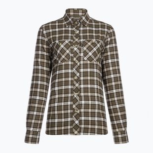 Pinewood Damenhemd Felicia d.grün/offwhite