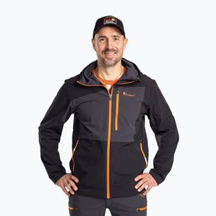 Pinewood Herrenjacke Abisko Light Stretch d.anthrazit/schwarz