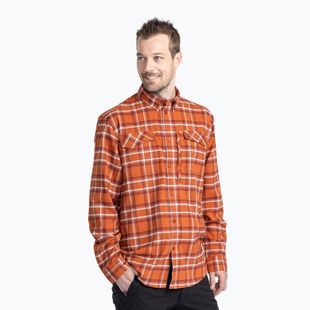 Hemd Herren Pinewood Abisko Hiking Flanell burned orange