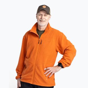 Herren-Trekking-Fleece Pinewood Finnveden Fleece burnt orange
