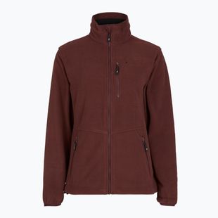 Trekking Sweatshirt Hoodie Damen Pinewood Finnveden Fleece earth plum