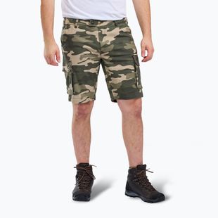 Herren Pinewood Värnamo Serengeti khaki camou trekking shorts