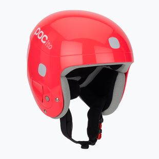 Skihelm Kinder POC POCito Skull fluorescent pink