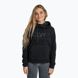 Hoodie Damen Colourwear Teddy Hood 2.0 black