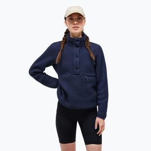 Damen Sweatshirt Hoodie Pullover Peak Performance Fleece W Fleece Snap T-Neck 2N3 neck