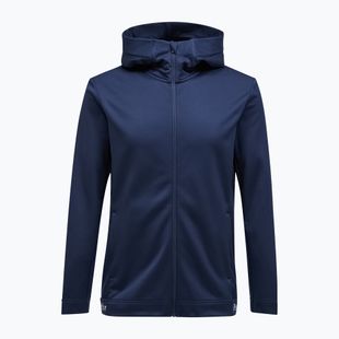 Männer Peak Performance Rider Tech Zip Hood Trekking-Sweatshirt blau Schatten