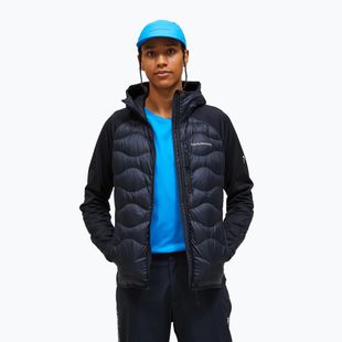 Herren-Hybridjacke Peak Performance Helium Down Hybrid black