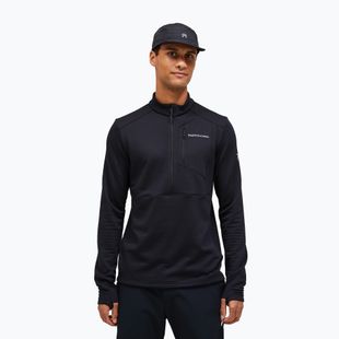 Fleecejacke für Herren Peak Performance Trail Polartec Power Grid Half Zip black