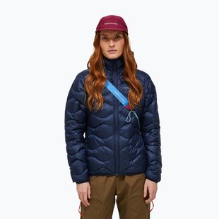 Damen-Daunenjacke Peak Performance Helium Down Hood blue shadow
