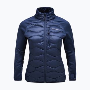 Damen-Daunenjacke Peak Performance Helium Hybrid Down Jacket blue shadow