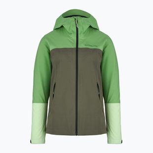 Women's Peak Performance Trail Hipe Shell Jacke Pfefferminz/Kiefernnadel/vivid regen Jacke
