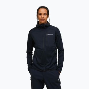 Peak Performance Utility Light Zip Sweatshirt schwarz/schwarz