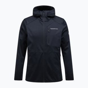 Peak Performance Utility Light Zip Sweatshirt schwarz/schwarz