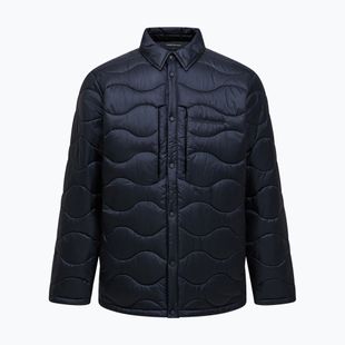 Herren-Daunenjacke Peak Performance Helium Synthetic Overshirt Black