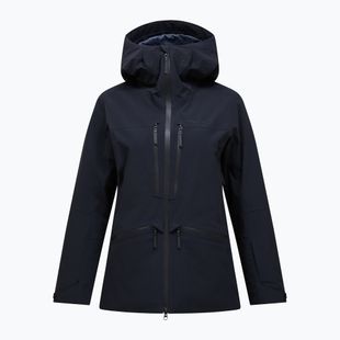 Damen-Skijacke Peak Performance Whitelight APX black