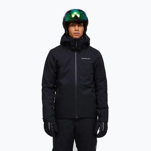 Herren-Skijacke Peak Performance Maroon Insulated black