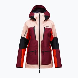 Damen-Skijacke Peak Performance Vertical Gore-Tex Pro Jacket peach fuzz/vertical zenith