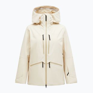 Damen-Skijacke Peak Performance Whitelight APX sand fog
