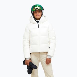Damen-Skijacke Peak Performance Glissade Down off white