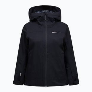 Damen Skijacke Perak Performance Rider Tech Isoliert schwarz