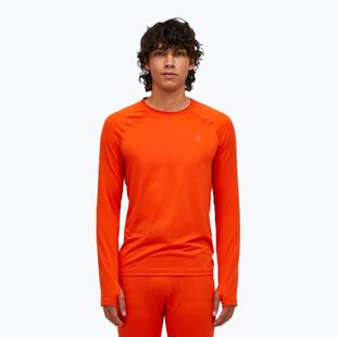 Herren Thermo-Longsleeve Peak Performance Spirit Crew solar burst