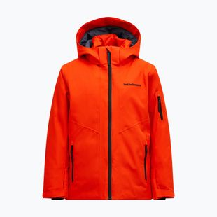 Kinder-Skijacke Peak Performance JR Maroon Insulated solar burst