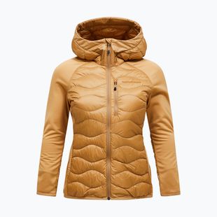 Damen-Daunenjacke Peak Performance Helium Hybrid Down Jacket Sierra Sand