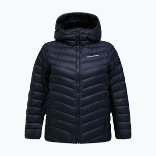 Damen-Daunenjacke Peak Performance Frost Down Hood Jacket Black