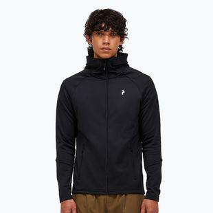 Herren-Hoodie Peak Performance Rider Essentials Zip Hood black/black