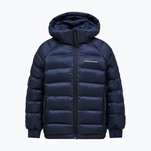 Herren-Daunenjacke Peak Performance Tomic Insulated Hood Jacket blue shadow