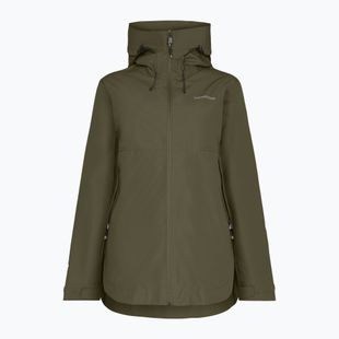 Damen-Regenjacke Didriksons Tilde 4 deep green
