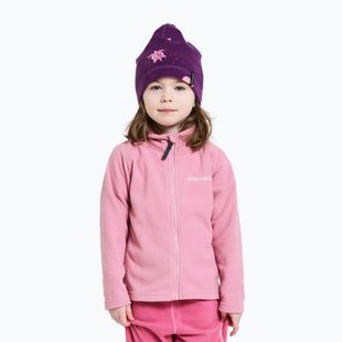 Didriksons Monte Fz helles Heidekraut rosa Kinder Fleece-Sweatshirt