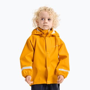 Kinder-Regenjacke Didriksons Slaskeman oat yellow