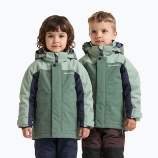 Kinderjacke Didriksons Neptune 5 dark moss