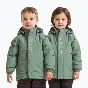 Kinderjacke Didriksons Talvi 2 dark moss