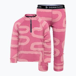 Kinder-Set Didriksons Jadis Pr 5 path heather pink