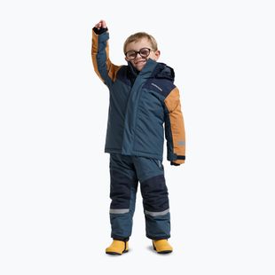 Kinder-Skianzug Didriksons Skare Multi mountain blue