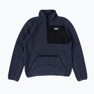 Sweatshirt Hoodie Herren Colourwear Snap Pile navy