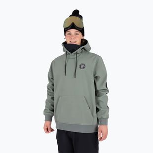 Snowboard Hoodie Colourwear Est 2010 Hood dk sage