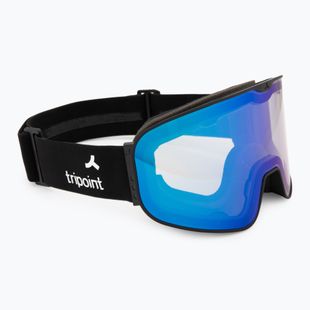 Skibrille Tripoint 109 Tumba Peak matt black/smoke/blue multi cromic
