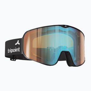 Skibrille Tripoint 109 Tumba Peak matt black/orange/blue multi ultravue
