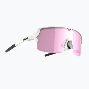 Tripoint 009 Lake Prespa Kleine matte metallische weiß/braun/rosa Multi-Sonnenbrille