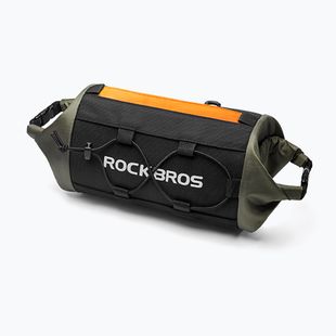 Lenker-Fahrradtasche Rockbros 30110045001 Bike Front Bag black/green/orange