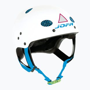 JOFA 715 LS JR Kinder-Hockeyhelm weiß/schwarz
