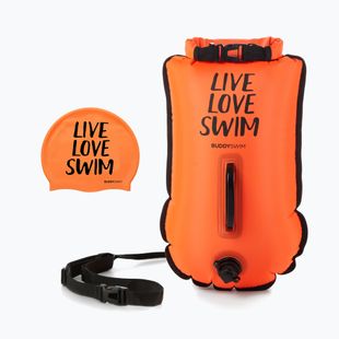 Rettungsboje BuddySwim LLS Dry Bag 20 l orange
